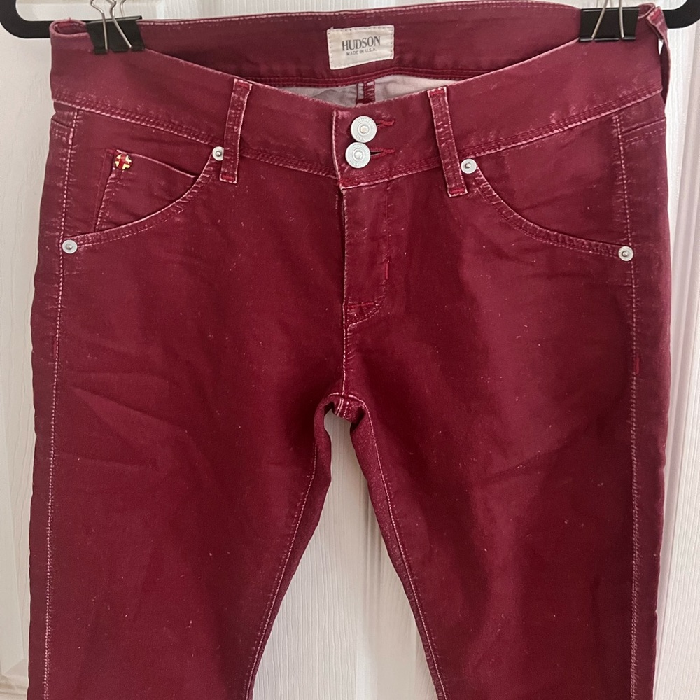 Red low rose pants - Picture 5 of 6
